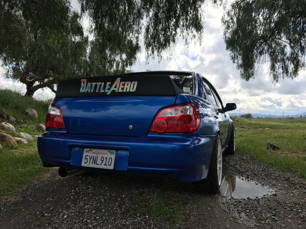 02-07 Subaru Impreza WRX / STI Sedan Duckbill Spoiler (GD)