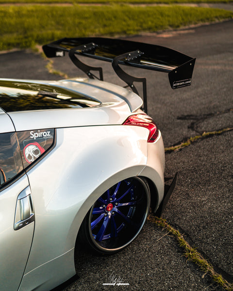 Swan Neck Chassis Mount Kit for Nissan 370Z