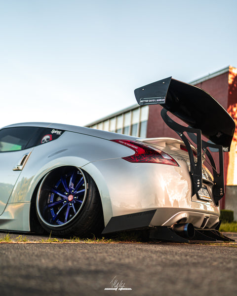 Swan Neck Chassis Mount Kit for Nissan 370Z
