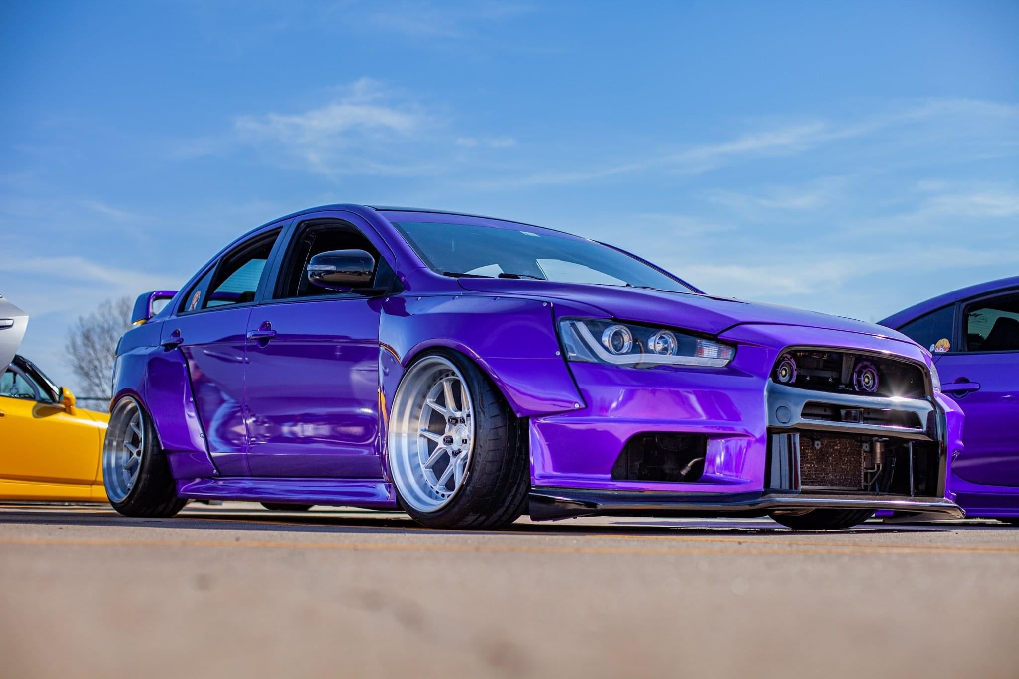 08-15 Mitsubishi Lancer Widebody Fender Flares
