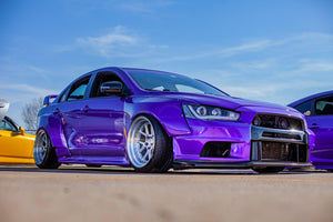 08-15 Mitsubishi Lancer Widebody Fender Flares