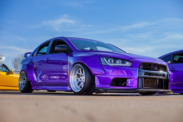 08-15 Mitsubishi Lancer Widebody Fender Flares