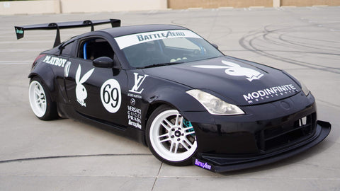 Nissan 350Z Wide Body Fender Flares (+40mm)